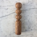 Bougeoir Hêtre échauffé Lumi