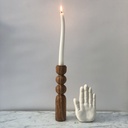 Bougeoir Hêtre échauffé Lumi