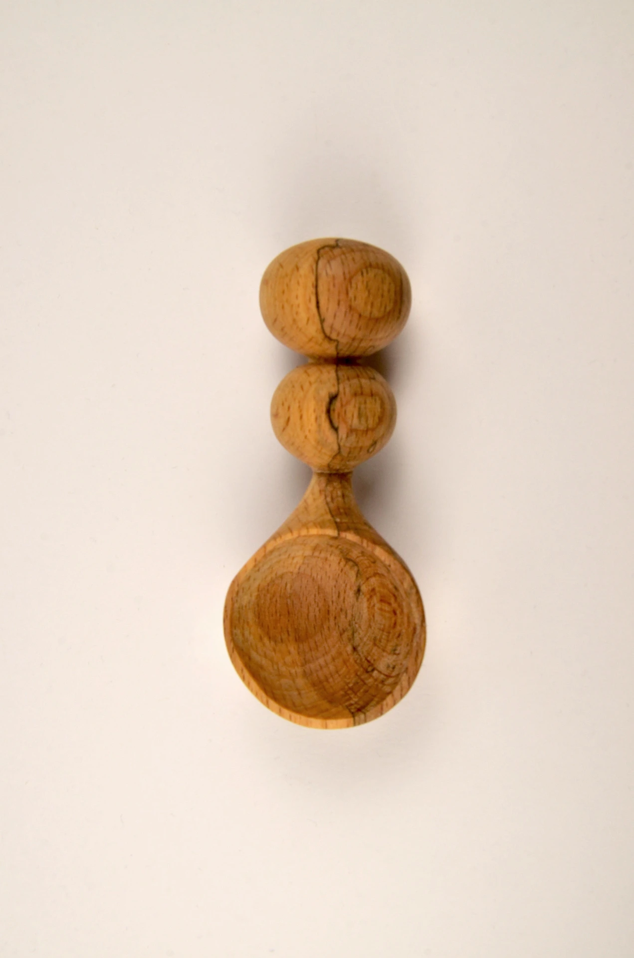 Cuillère Hêtre echauffé 2 sphères