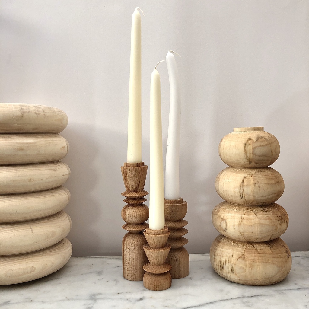 Trio Bougeoirs Haida